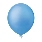 Balão Liso Azul Valves 30 Unidades