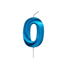Vela Metalizada Azul N°0 Valves