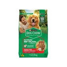 Ração para Cães Adultos Médios e Grandes Dog Chow Carne, Frango e Arroz 2,5kg