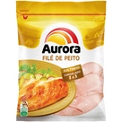 Filé de Peito de Frango Congelado Aurora IQF 1Kg
