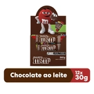 Chocolate M&M'S Ao Leite Tubo 12 Unidades de 30g