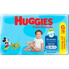 Fraldas Tripla Proteção Hiper G Huggies 78 Unidades