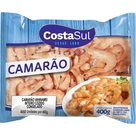 Camarão Vannamei Inteiro Cozido Congelado Costa Sul 400g