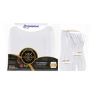 Kit para Churrasco Premium Branco Strawplast