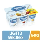 Iogurte Neslté Grego Light 3 Sabores 540G