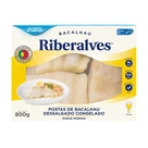 Posta de Bacalhau Dessalgado Congelado Riberalves 800g