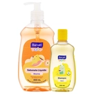 Kit Shampoo Suave 210ml + Sabonete Líquido de Glicerina 400ml Baruel Baby