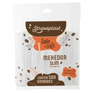 Mexedor de Café Slim Cristal 11cm Strawplast 500 unidades​