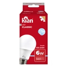 Lâmpada Led 6,0W 6.5K Bivolt Kian