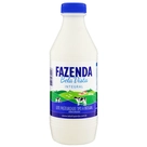 Leite Pasteurizado Homogeneizado Tipo A Integral Fazenda Bela Vista Garrafa 1l 