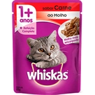 Alimento para Gatos Sabor Carne Whiskas 85g