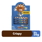Chocolate M&M'S Crispy 18 Unidades de 35g