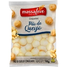 Pão de Queijo Coquetel Massa Leve 1kg