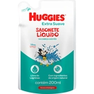Sabonete Infantil Líquido da Cabeça aos Pés Extra Suave Refil Disney Baby Huggies 200ml