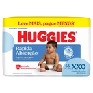 Fralda Descartável Infantil Rápida Absorção XXG Huggies 66 Unidades
