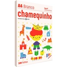 Papel A4 Branco Chamequinho - Pacote com 100 Folhas