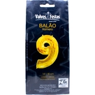 Balão Metalizado Dourado N.9 Valves