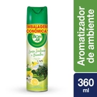 Aromatizador Bom Ar Aerosol Limão Siciliano e Baunilha 360ml Embalagem Econômica