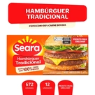 Hambúrguer bovino Seara 672g