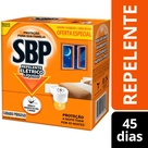 Repelente Elétrico Líquido 45 Noites Aparelho + Refil  SBP
