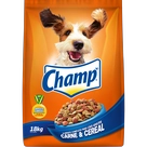 Ração para Cães sabor Carne e Cereais Champ 18kg