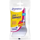 Garfo Descartável Sobremesa Cristal Festa Strawplast 50un