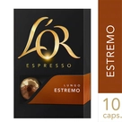 Café em Cápsula Torrado e Moído Lungo Espresso L'or Caixa 52g 10 Unidades