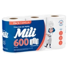 Papel Toalha Mili 600 Folha 3 Unidades