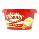 Creme de Queijo Ricota Président 200g