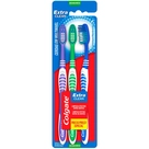 Escova de Dente Colgate Extra Clean 3 Unidade