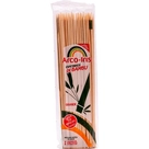 Espeto de Bambu 25cm Arco Iris 50 Unidades