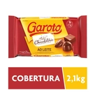 Chocolate para Cobertura Garoto ao Leite 2,1kg