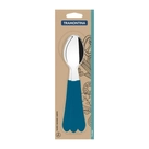 Conjunto Colheres Tramontina Leme Azul 3 Peças