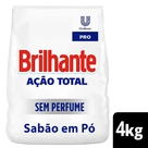 Lava Roupa em Pó Sem Perfume Brilhante PRO 4kg