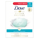 Sabonete Barra Antibacteriano Dove Cuida & Protege Envoltório 8 Unidades 90g Cada Leve Mais Pague Menos  