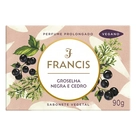 Sabonete Barra Vegetal Groselha Negra e Cedro Francis 90g