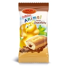 Mini Bolo Animal Sabor Baunilha Recheio Chocolate Santa Edwiges Pacote 40g 