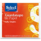 Guardanapo Folha Simples Select 20x22cm 50 Unidades