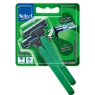 Aparelho de Barbear com 2 Lâminas Verde Select 2 Unidades