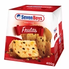 Panettone com Frutas Cristalizadas e Uvas-Passas Seven Boys Caixa 400g 