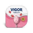 Iogurte Grego Morango e Baunilha Vigor 90g
