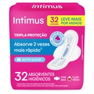 Absorvente Externo Intimus Tripla Proteção Suave c/Abas - 32 unidades