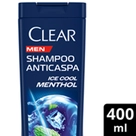 Shampoo Clear Ice Cool Menthol 400ml