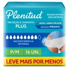 Roupa Íntima Active Plus Plenitud P/M 16un