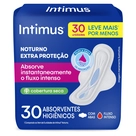 Absorvente Intimus Gel Noturno Seca com Abas 30un.