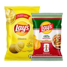 Kit Lays Clássica 115g + Lays Taco 62g - Snack Crocante em Dois Sabores