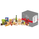 Cesta de Natal com Álcool Prata Calvo