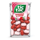 Tic Tac Pastilhas Sabor Morango e Creme 14,5g