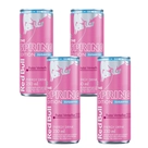 Energético Frutas Vermelhas Zero Açúcar Red Bull 250ml - Pack 4 unidades