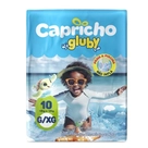 Fralda Capricho Gluby Piscina G/XG - Pacote com 10 Unidades